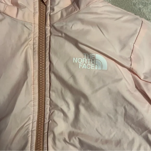 The North Face Infant Reversible Perrito Jacket 5T Pink Clay Confetti - Picture 10 of 12